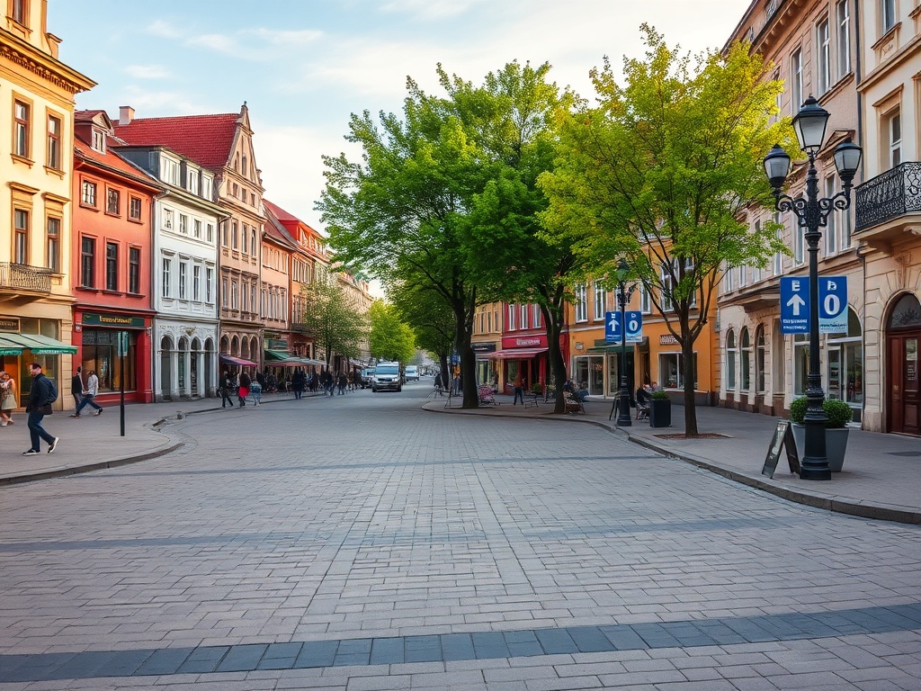 Ilustracja przedstawiająca ekran komputera z otwartą stroną internetową cieszyn.pl, symbolizującą serwis informacyjny i jego funkcje.